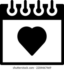 love Vector illustration on a transparent background. Premium quality symmbols. Glyphs vector icons for concept and graphic design.