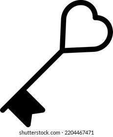 Love Vector illustration on a transparent background. Premium quality symmbols. Glyphs vector icons for concept and graphic design.
