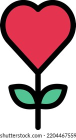 Love Vector illustration on a transparent background.Premium quality symmbols.Stroke vector icons for concept and graphic design.