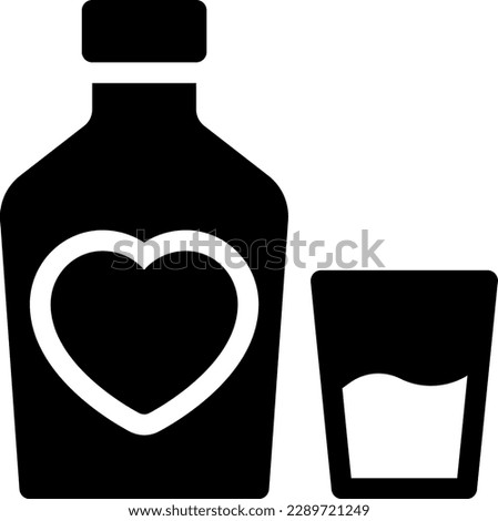 love Vector illustration on a transparent background. Premium quality symmbols. Glyphs vector icons for concept and graphic design.