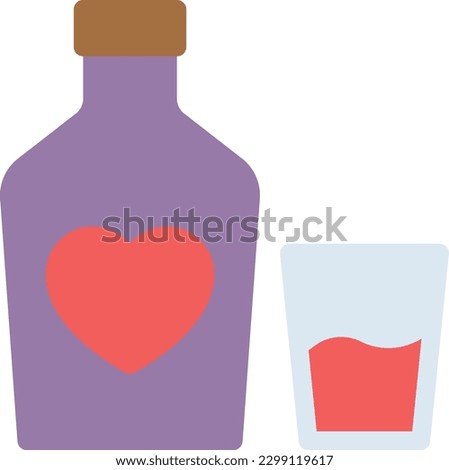love Vector illustration on a transparent background. Premium quality symmbols. Line Color vector icons for concept and graphic design.