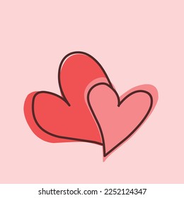 a love vector illustration for as valentine's day special icon and love sign
