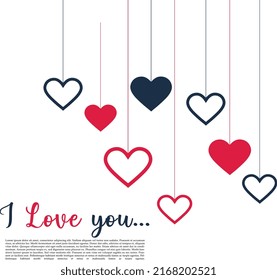 love vector for lovers greeting card 