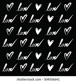 love vector pattern