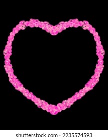 love vector with pink cotton candy symbol drawing and black background