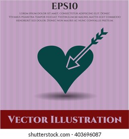 Love vector symbol