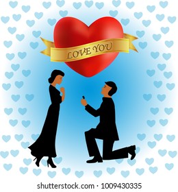 love vectors for greetings