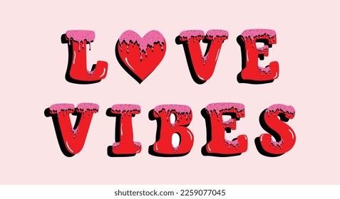 Love Vibes With A Donut Effect