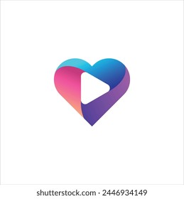 love video play design vector illustration
