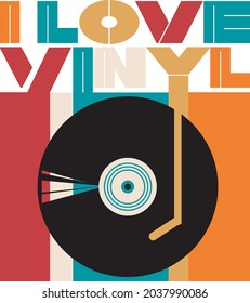 Me encanta el diseño vectorial retro