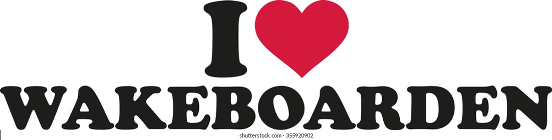 I love wakeboarding German word