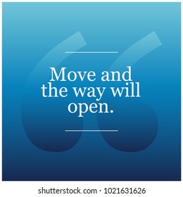 Love And The Way Will Open Motivational Minimalist Poster Quote Design