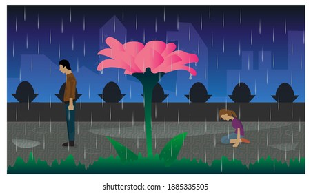 Love When It Rains Story