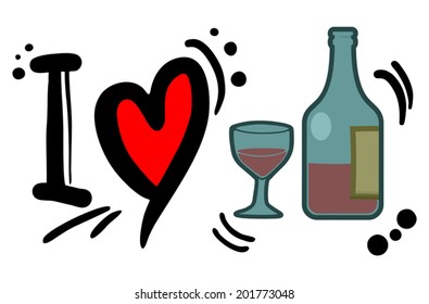 I love wine