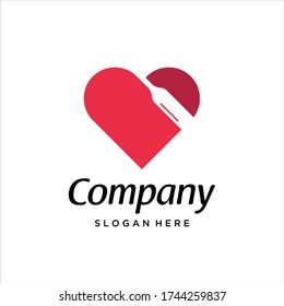 love wine logo vector designs, logo design of two bottles of wine