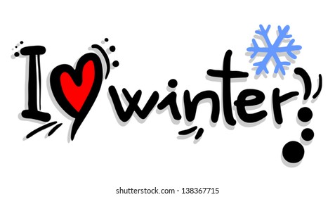 I love winter