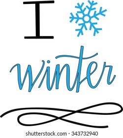 I Love Winter