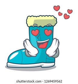 In love winter boot on the character rak