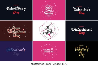 Love word art design with a heart-shaped background and a sparkling effect
