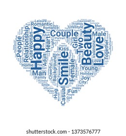 love word cloud. tag cloud about love