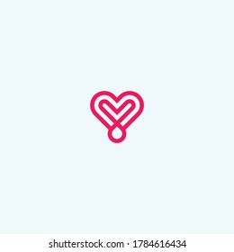 love Y logo. love icon