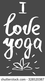 i love yoga