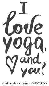 i love yoga