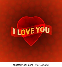 I love you