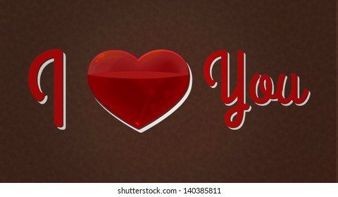 I love you
