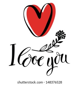 I love you