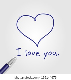 I love you