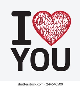 I love you 