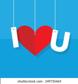 Set of love stamps Royalty Free Vector Image - VectorStock