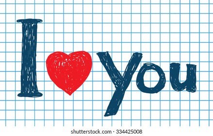I love you