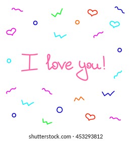 I love you
