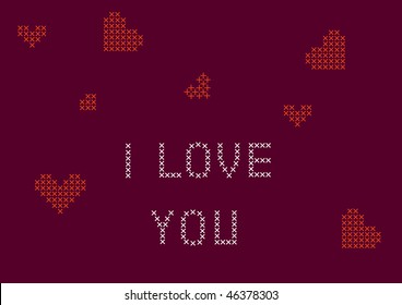 Love You Stock Vector (Royalty Free) 46378303 | Shutterstock