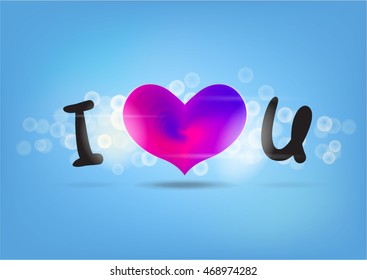 I love you
