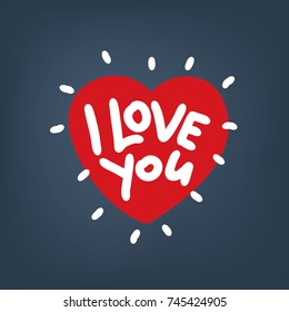 I love you
