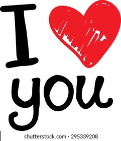 I love you art
