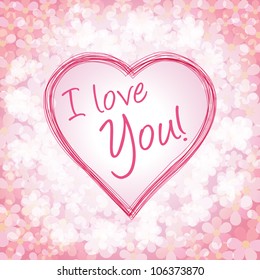 I love You background