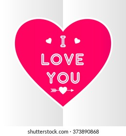 I love you background