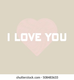 I LOVE YOU background.