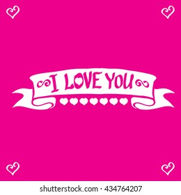 I love you, love calligraphic text, love background, love message, love text. Love art creative background.