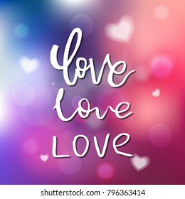 I Love You - Calligraphy for invitation, greeting card, prints, posters. Hand drawn typographic inscription, lettering design. Vector Happy Valentines day holidays quote.