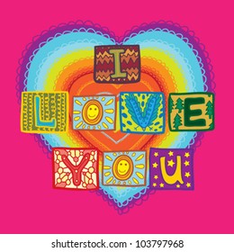 I love you card