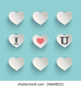 I love you card concept | Valentine's day card