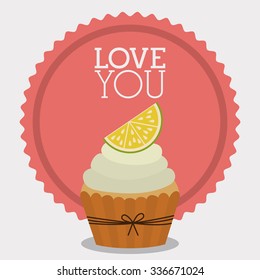 love you card design, vector illustration eps10 graphic 