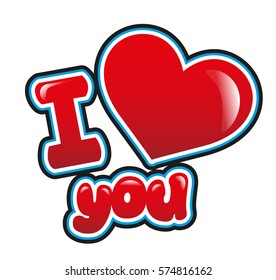 I love you cartoon