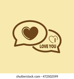 I Love You Comments Icon.