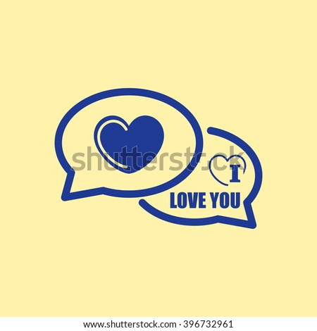 I Love You Comments Icon.